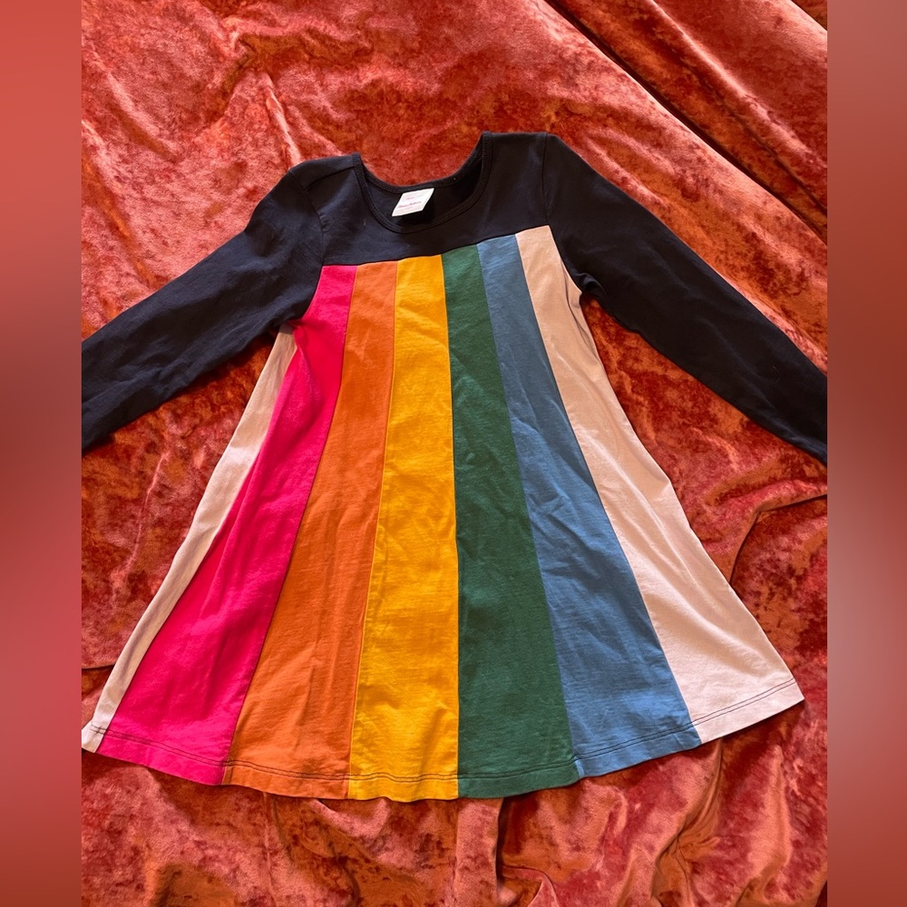 Hanna Andersson rainbow dress
